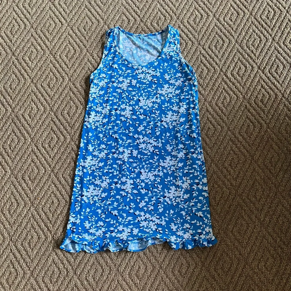 HP! 🎉💕 Draper James Ruffle Hem Sleeveless Dress - Picture 3 of 6